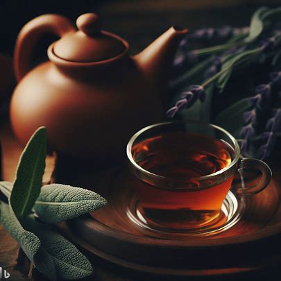 الميرمية مع الشاي