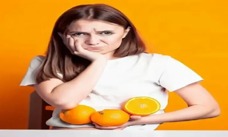 هل البرتقال يهيج القولون