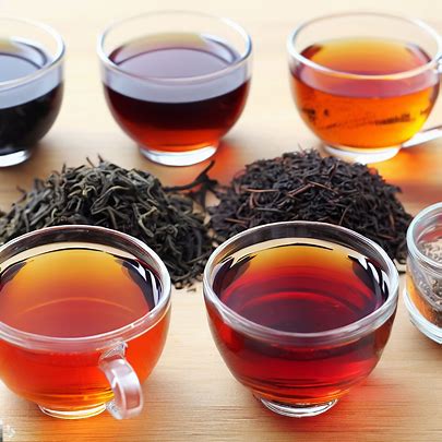أنواع الشاي الأسود